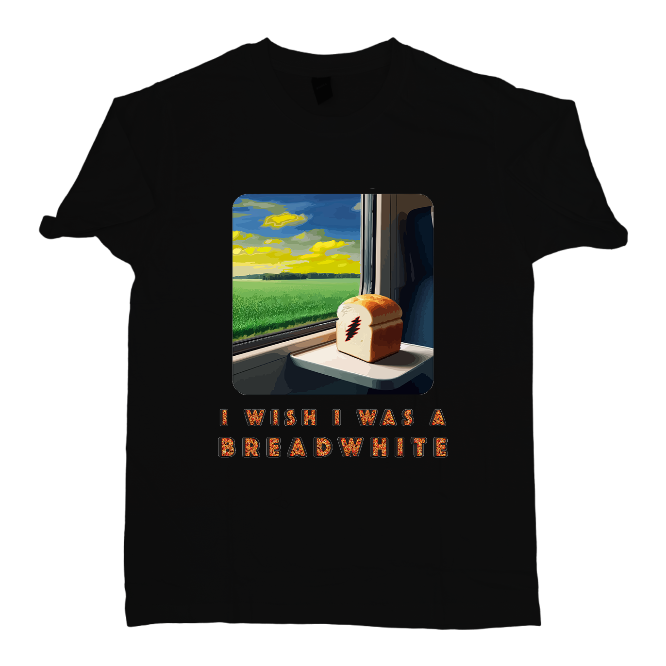I wish I was a Breadwhite (T Shirt)