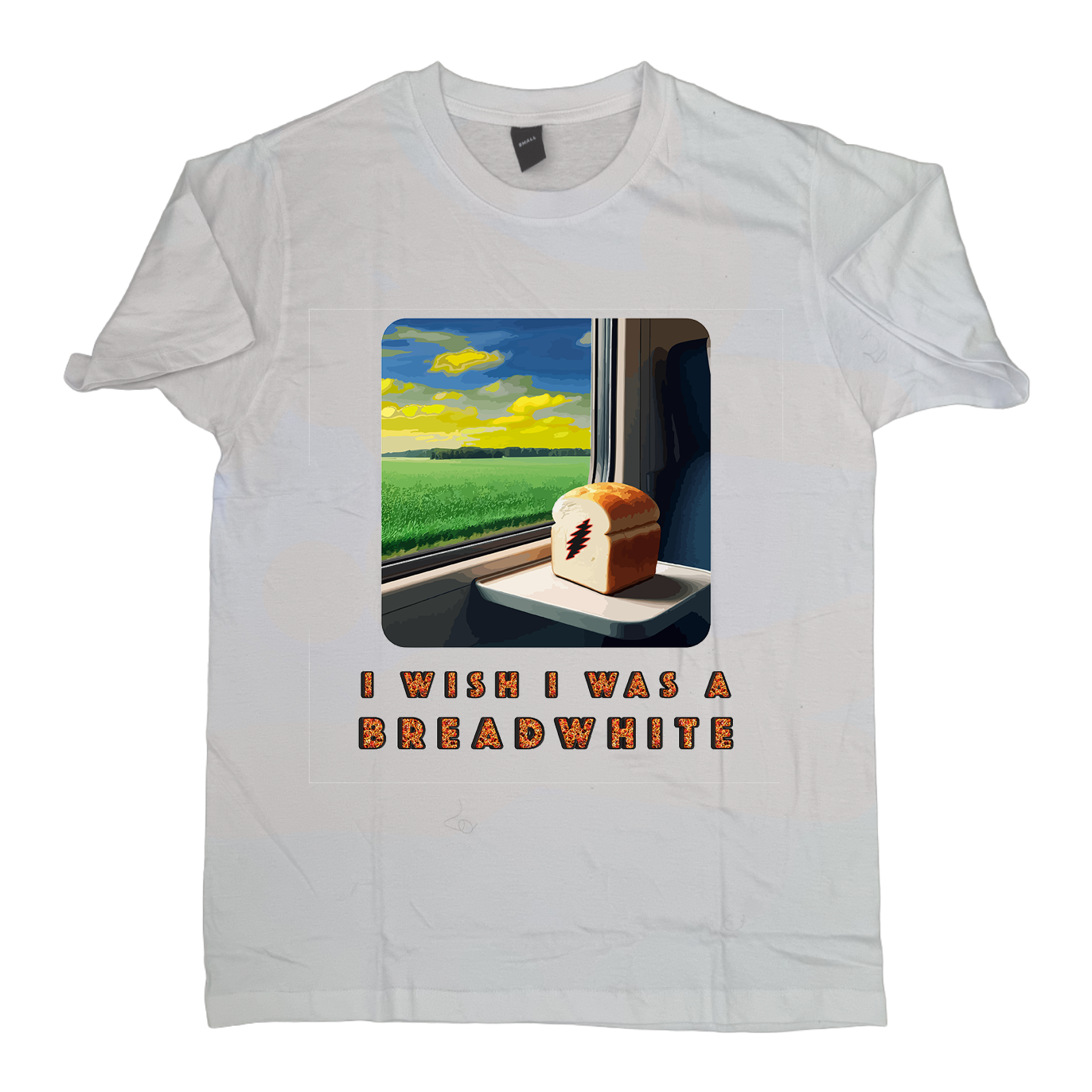 I wish I was a Breadwhite (T Shirt)